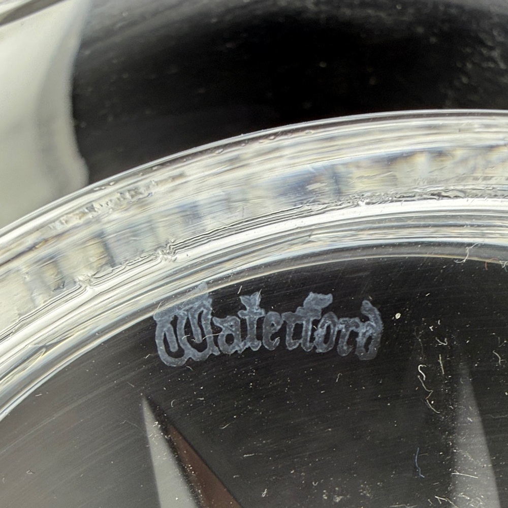 Waterford “Alana” Pattern Crystal Cut Glass Bowl - Picture 5 of 5